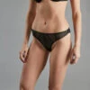 TANGA DENTELLE NOIR -Triumph Soldes 20026800 F