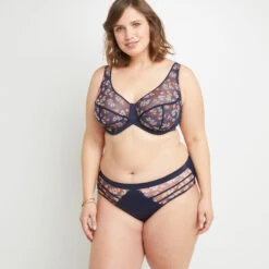 Blanche SHORTY TULLE MULTICO BLEU -Triumph Soldes 20032400 D