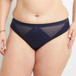 CULOTTE MICROFIBRE MARINE -Triumph Soldes 20033200 Z