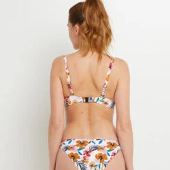 Luna MAILLOT DE BAIN EMBOITANT COULISSE ECRU -Triumph Soldes 20033800 D