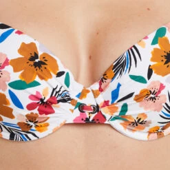 Luna MAILLOT DE BAIN EMBOITANT COULISSE ECRU -Triumph Soldes 20033800 Z