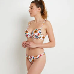 Luna MAILLOT DE BAIN SLIP MINI ECRU -Triumph Soldes 20034400 D