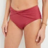 MAILLOT DE BAIN CULOTTE HAUTE BORDEAUX -Triumph Soldes 20035900 F