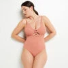 MAILLOT DE BAIN 1 PIECE MICROFIBRE ROSE -Triumph Soldes 20038900 F
