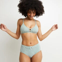 LOLITA MAILLOT DE BAIN CULOTTE HAUTE VERT -Triumph Soldes 20045600 D