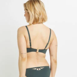 Lisa MAILLOT DE BAIN TRIANGLE VERT FONCE -Triumph Soldes 20047601 D