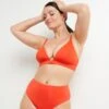 Lisa MAILLOT DE BAIN TRIANGLE ORANGE -Triumph Soldes 20047602 F