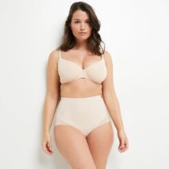 CULOTTE HAUTE MICROFIBRE NATUREL -Triumph Soldes 20048100 D