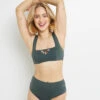 Lisa MAILLOT DE BAIN BRASSIERE VERT FONCE 1 Lisa MAILLOT DE BAIN BRASSIERE VERT FONCE -Triumph Soldes 20049201 F