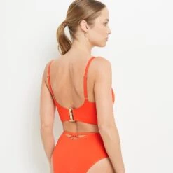 Lisa MAILLOT DE BAIN EMBOITANT ORANGE -Triumph Soldes 20049302 D