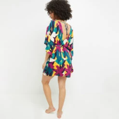 TUNIQUE BEACHWEAR MULTICO ROSE -Triumph Soldes 20056300 D