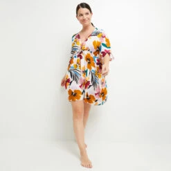 Luna TUNIQUE DE PLAGE BLANC -Triumph Soldes 20056400 C