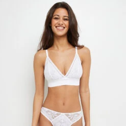 SOUTIEN-GORGE SANS ARMATURES BLANC