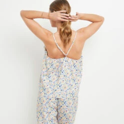 DEBARDEUR IMPRIME MULTICO BLEU 9 DEBARDEUR IMPRIME MULTICO BLEU -Triumph Soldes 20065100 D