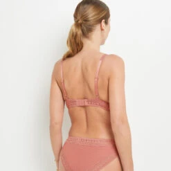 SOUTIEN-GORGE AMPLIFORME FOULARD ROSE -Triumph Soldes 20067200 D