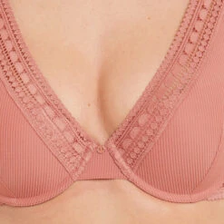 SOUTIEN-GORGE AMPLIFORME FOULARD ROSE -Triumph Soldes 20067200 Z