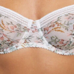 SOUTIEN-GORGE CORBEILLE IMPRIME MULTICO BLANC -Triumph Soldes 20068400 Z