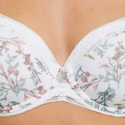 SOUTIEN-GORGE AMPLI EMBOITANT MULTICO BLANC -Triumph Soldes 20068500 Z