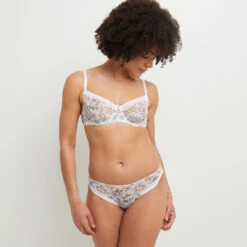 CULOTTE IMPRIME MULTICO BLANC -Triumph Soldes 20068800 D