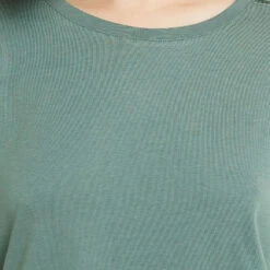 TEE SHIRT MANCHES COURTES COTON KAKI -Triumph Soldes 20070501 Z