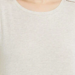 TEE SHIRT MANCHES COURTES COTON BEIGE 8 TEE SHIRT MANCHES COURTES COTON BEIGE -Triumph Soldes 20070502 Z