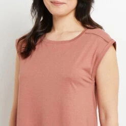 NUISETTE MANCHES COURTES COTONi ROSE -Triumph Soldes 20071200 Z