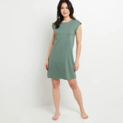 NUISETTE MANCHES COURTES COTONi KAKI