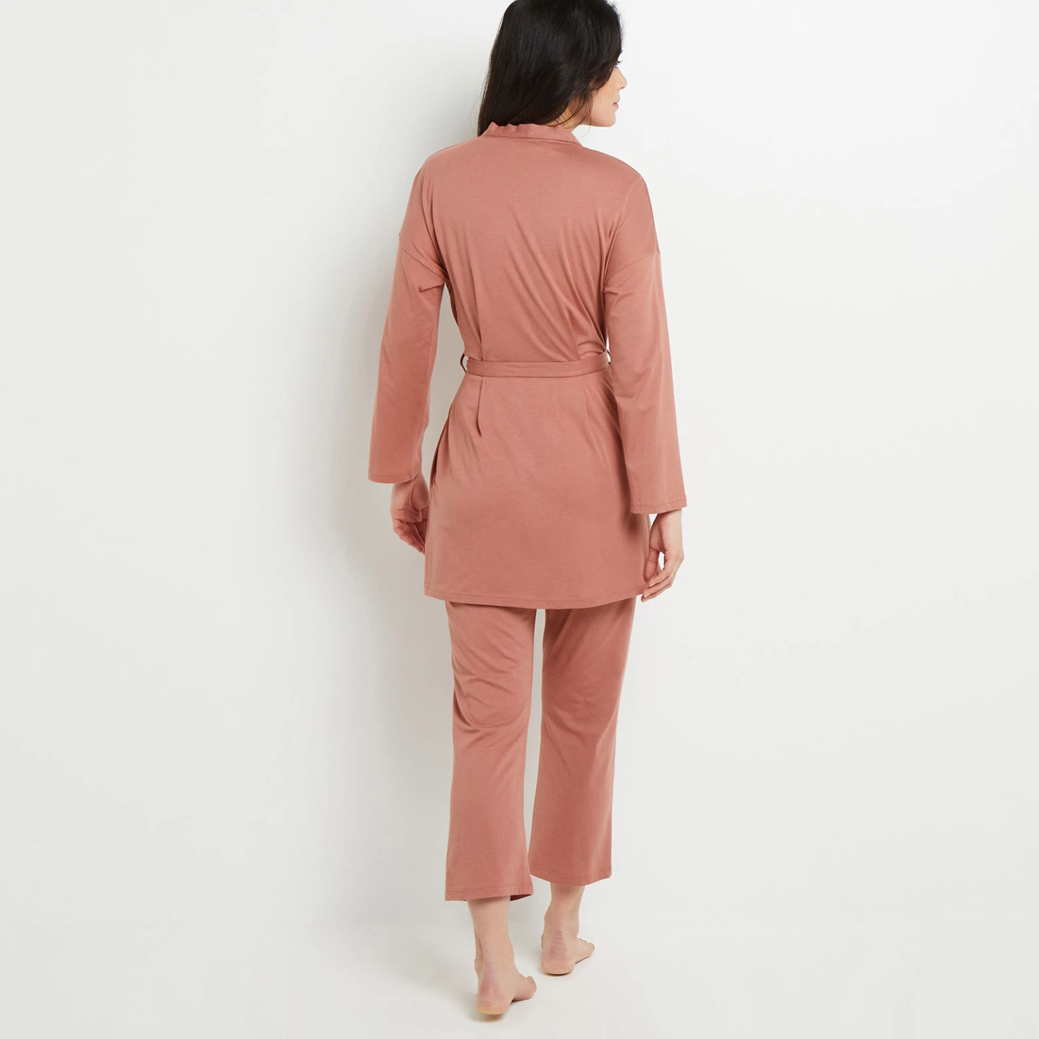 DESHABILLE COTON ROSE 5 DESHABILLE COTON ROSE – Image 4