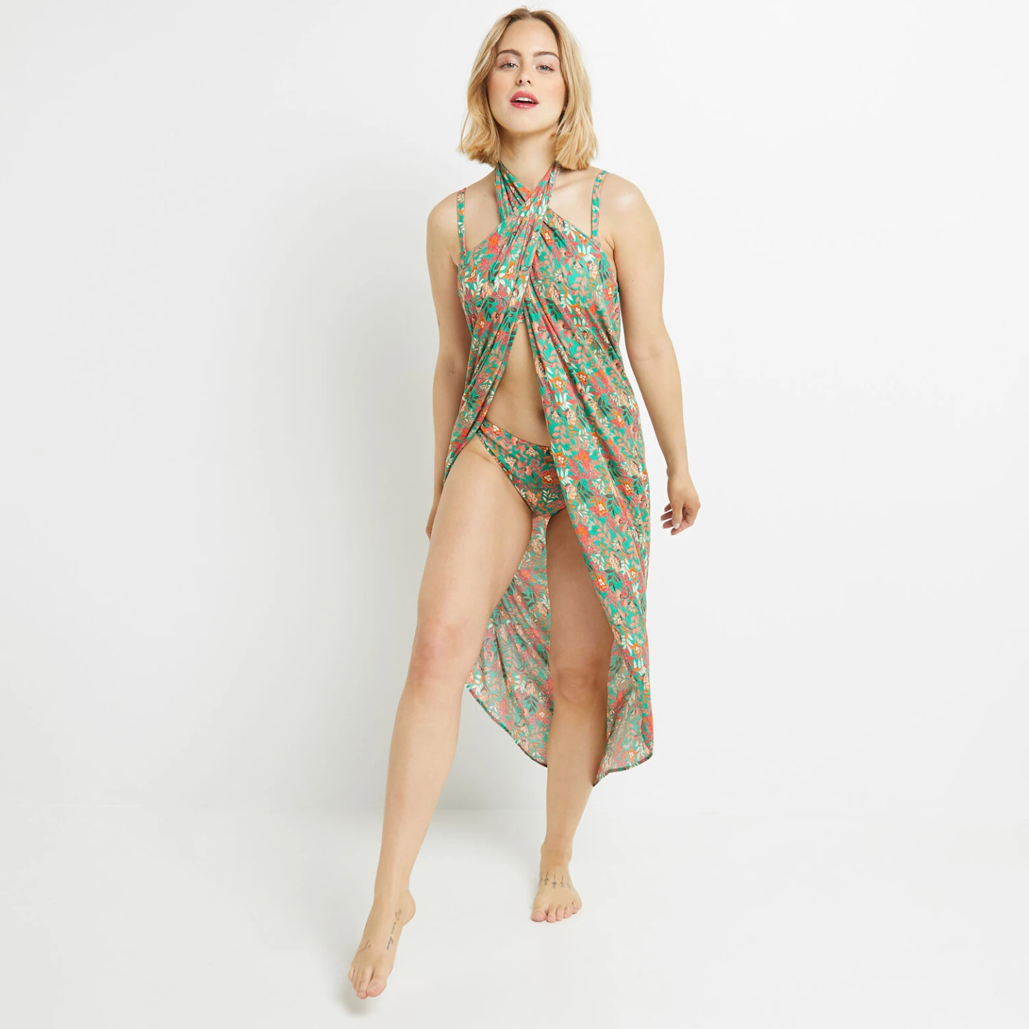 PAREO BEACHWEAR VERT 7 PAREO BEACHWEAR VERT – Image 5