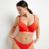 Lisa MAILLOT DE BAIN GRANDS BONNETS ORANGE