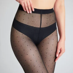 COLLANT FANTAISIE 30D NOIR 8 COLLANT FANTAISIE 30D NOIR -Triumph Soldes 40132000 Z