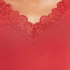 TEE SHIRT MANCHES COURTES ROSE -Triumph Soldes 43186803 Z