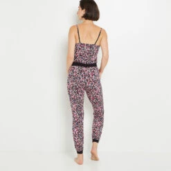 TREGGING NOIR/ROSE 7 TREGGING NOIR/ROSE -Triumph Soldes 43187102 D