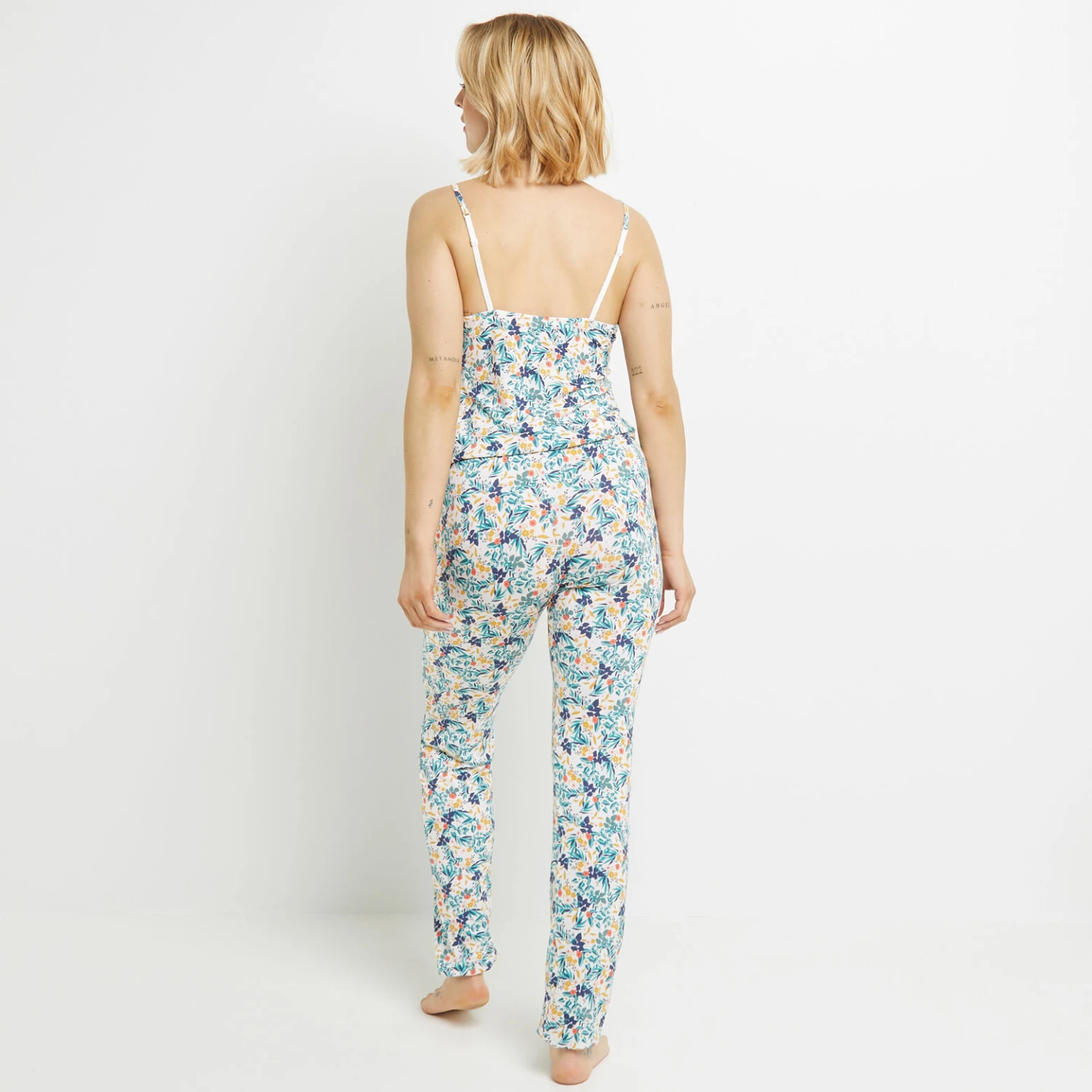 TREGGING BLANC/VERT 5 TREGGING BLANC/VERT – Image 3