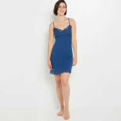 NUISETTE VISCOSE BLEU