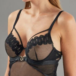 NUISETTE A ARMATURE TULLE NOIR 8 NUISETTE A ARMATURE TULLE NOIR -Triumph Soldes 43190100 Z