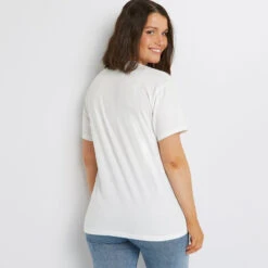 TEE SHIRT SOLIDAIRE BLANC 9 TEE SHIRT SOLIDAIRE BLANC -Triumph Soldes 43191000 D
