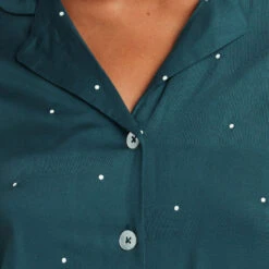 CHEMISE DE PYJAMA VISCOSE VERT -Triumph Soldes 43193301 Z