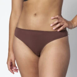 LOT DE 3 TANGAS COTON BIO MULTICOLORE 7 LOT DE 3 TANGAS COTON BIO MULTICOLORE -Triumph Soldes 77012400 M