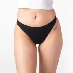 Triumph Soldes 41 Tanga Menstruel Flux Léger NOIR