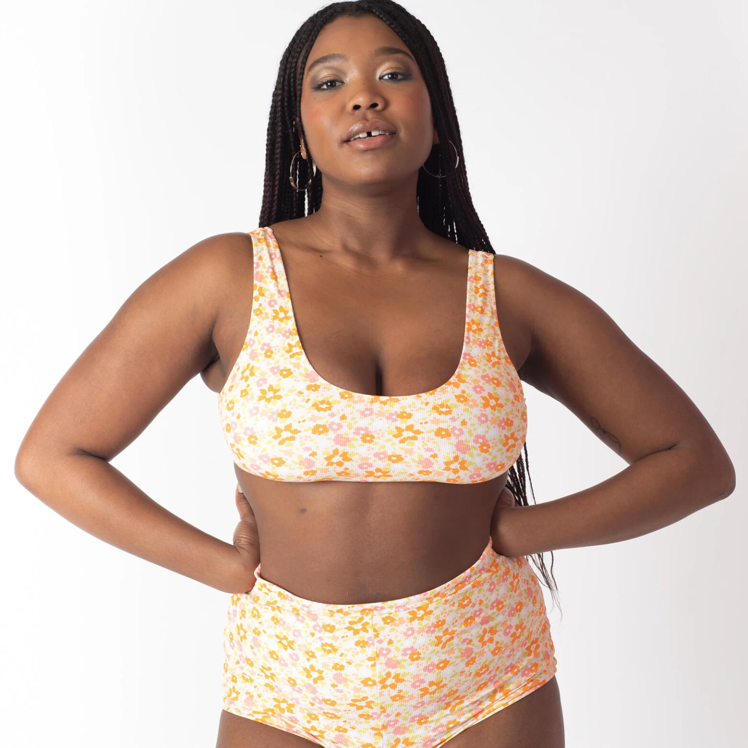 BRASSIERE CÔTE IMPRIMEE MULTICOLORE 3 BRASSIERE CÔTE IMPRIMEE MULTICOLORE
