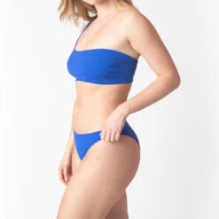 BRASSIERE ONE SHOULDER MAILLE COTEL BLEU 8 BRASSIERE ONE SHOULDER MAILLE COTEL BLEU -Triumph Soldes 77015600 Z